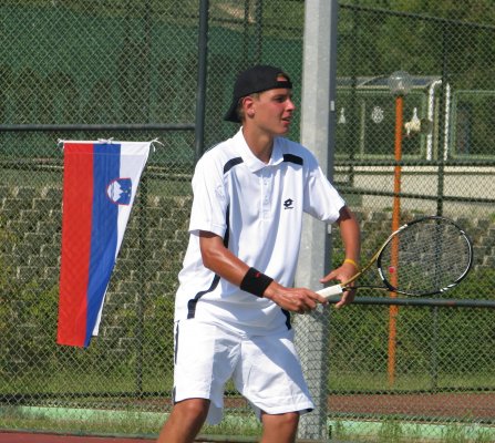 Marino Kegl - gluhi tenisač iz Murske Sobote, ki želi postati najboljši na svetu